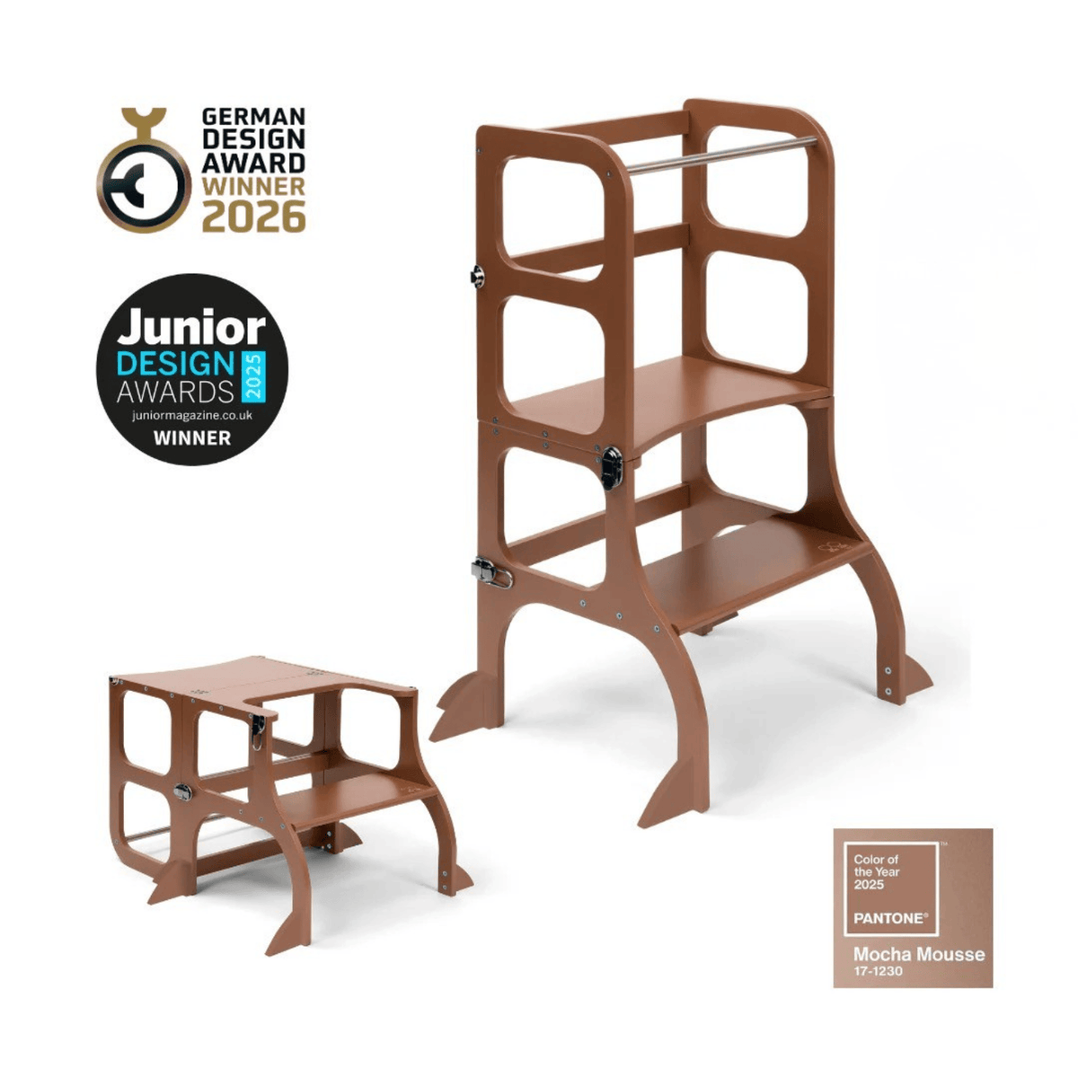 Learning Tower STEP’n’SIT Montessori Lernturm 2-in-1 Limitierte Edition