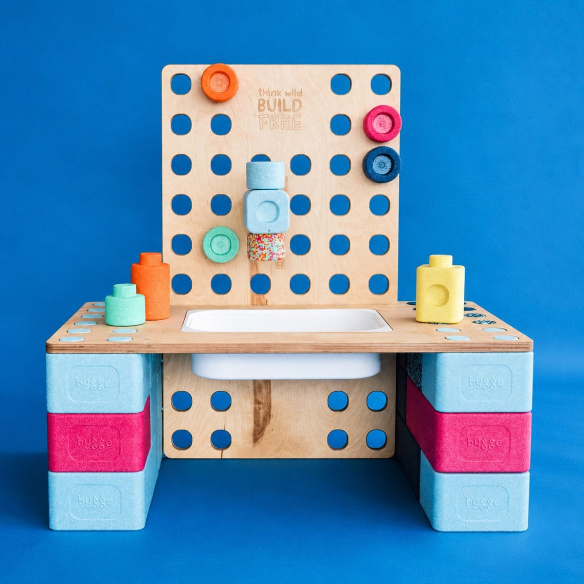 Möbel bygge Open-Ended-Play-Tisch, Spieltisch für bygge-Bausteine
