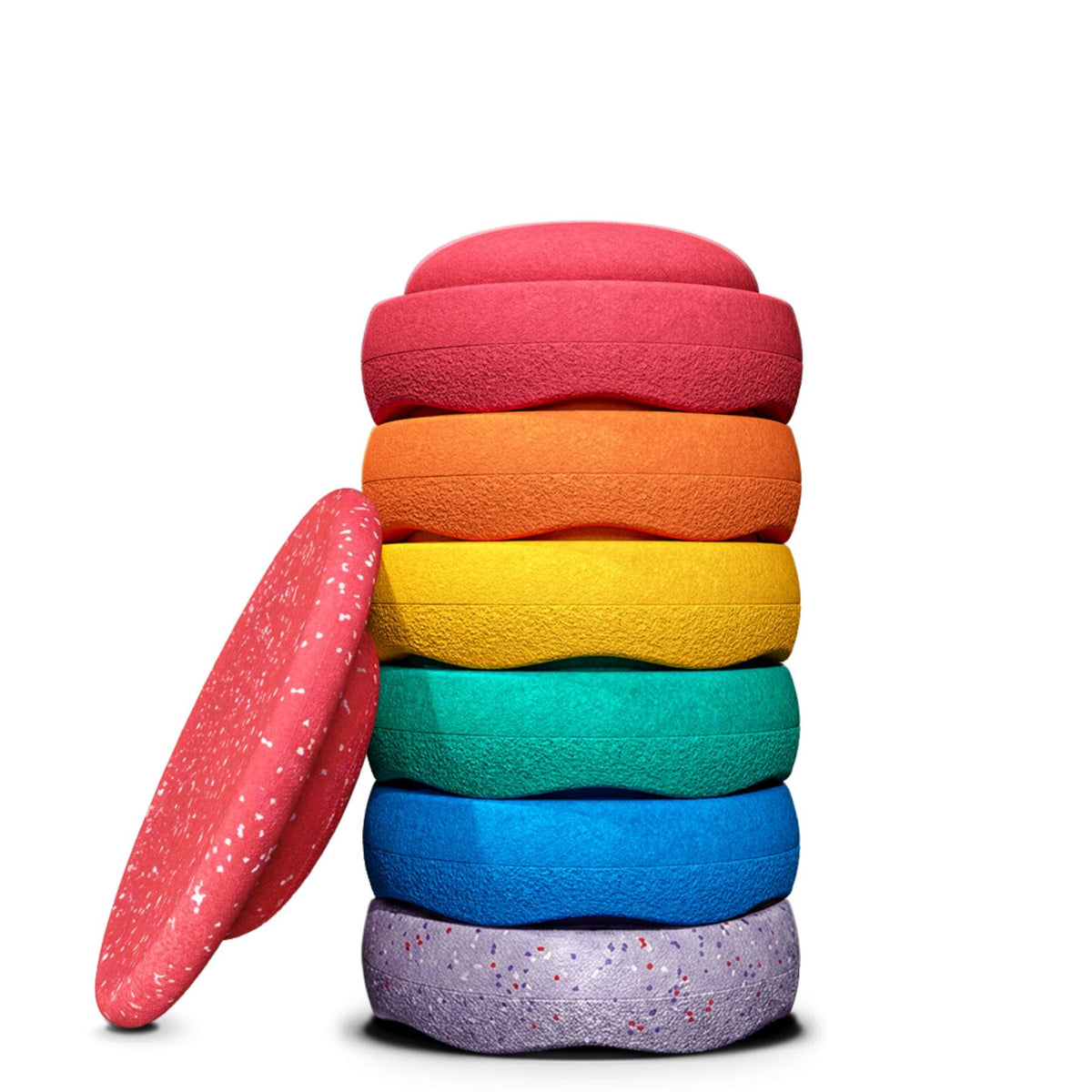 Stapelsteine Stapelstein Rainbow Set Winter Special, 6 + 1, classic oder pastel