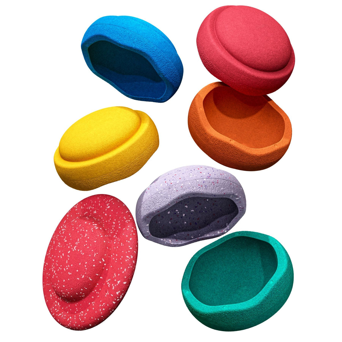 Stapelsteine Stapelstein Rainbow Set Winter Special, 6 + 1, classic oder pastel