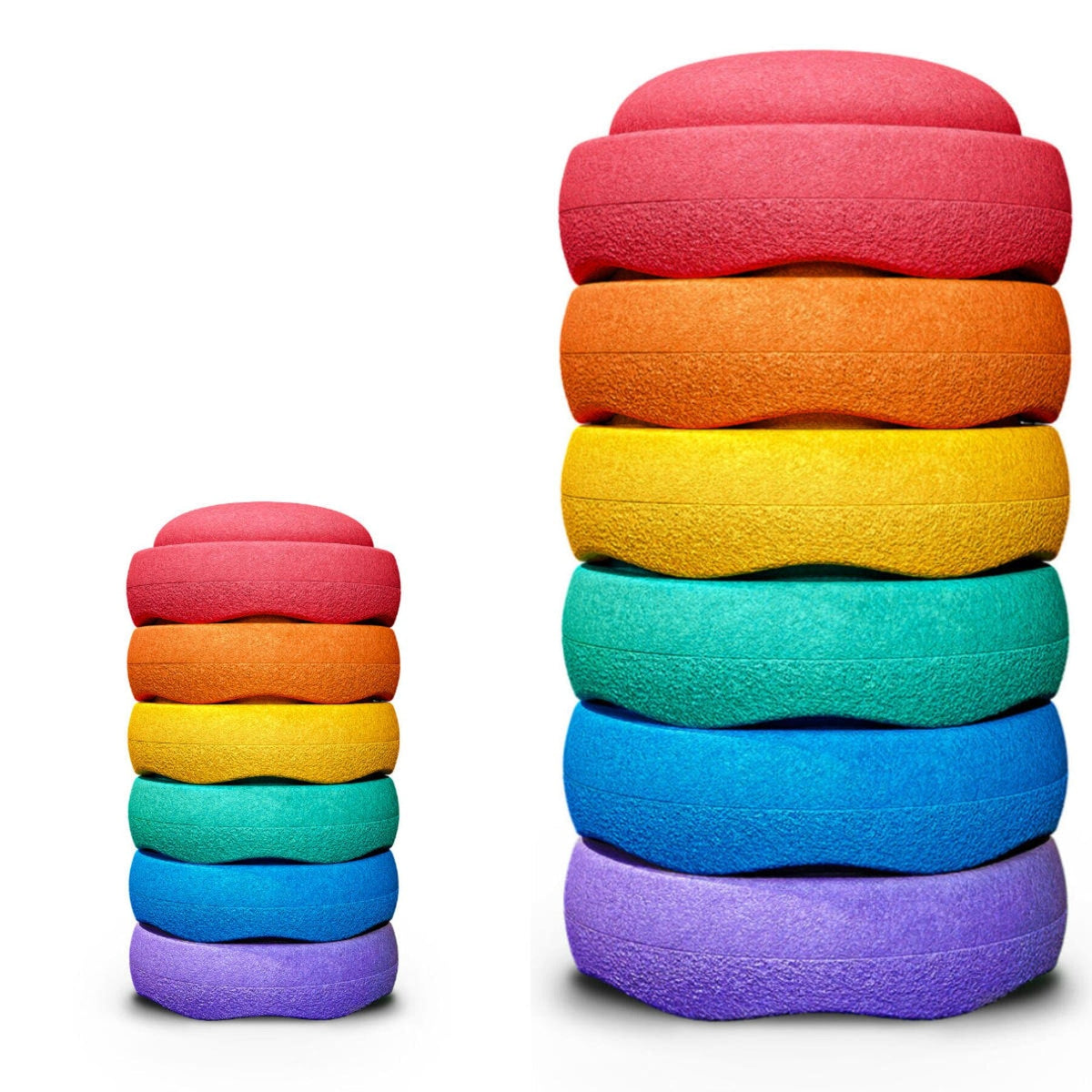 Stapelsteine Stapelstein Original Mini rainbow (6er Set) classic