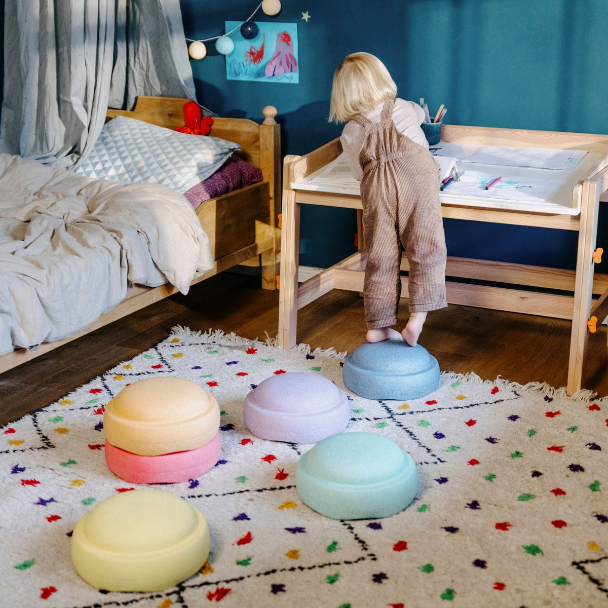 Stapelsteine Stapelstein® Spring Special Rainbow — 6 Steine