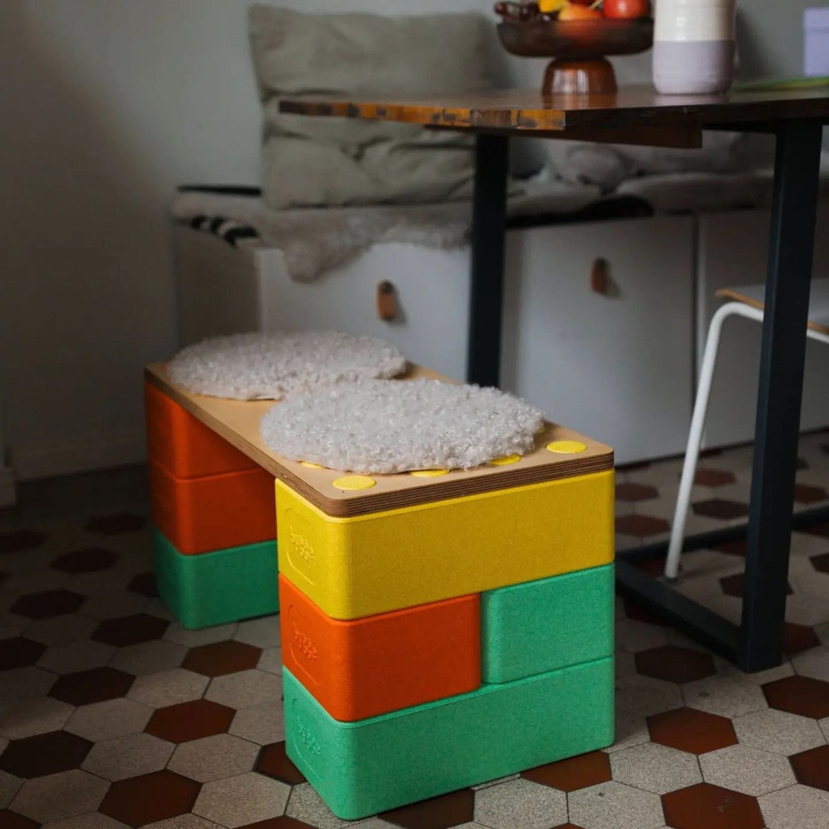 bygge Brett BORD, Tischbrett fĂĽr Mal- und Spieltisch