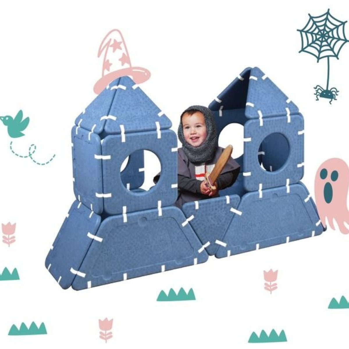 Magnetbausteine Magnetische Riesenbausteine - Adventure Set 20-teilig