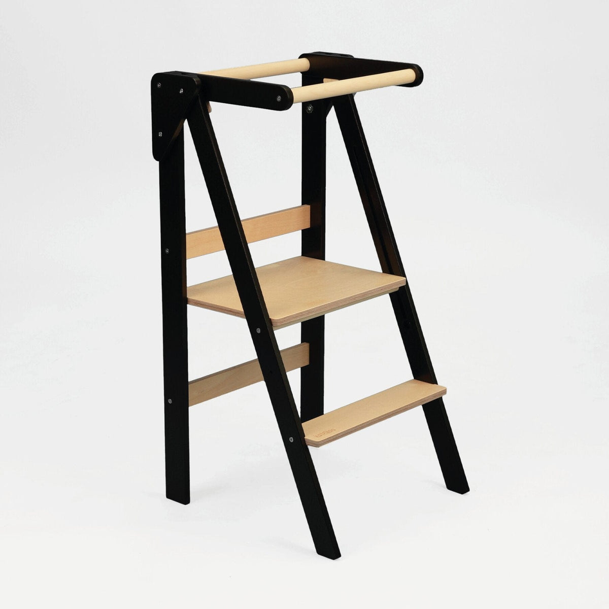 Learning Tower Faltbarer Montessori Naturholz Lernturm