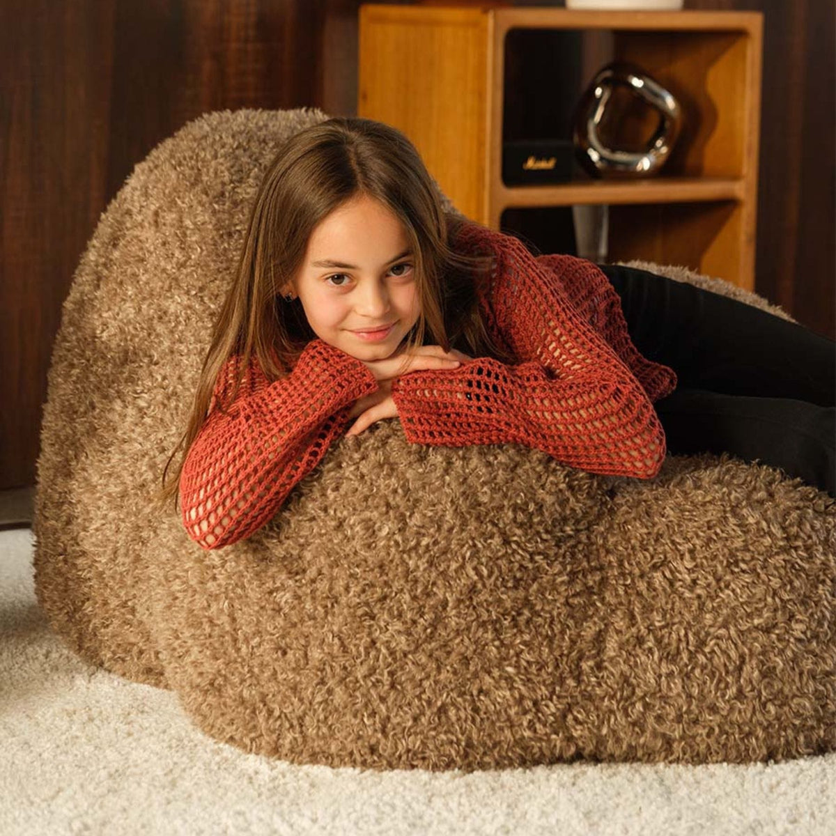 Polstermöbel wigiwama Momo Chair - Loungesessel für Teenager | OEKO-TEX, handgefertigt in der EU