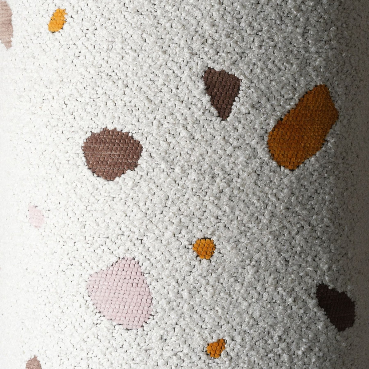 wigiwama Square Ottoman Terrazzo aus Bouclé, Sitzhocker für Kinder - LeoBabys