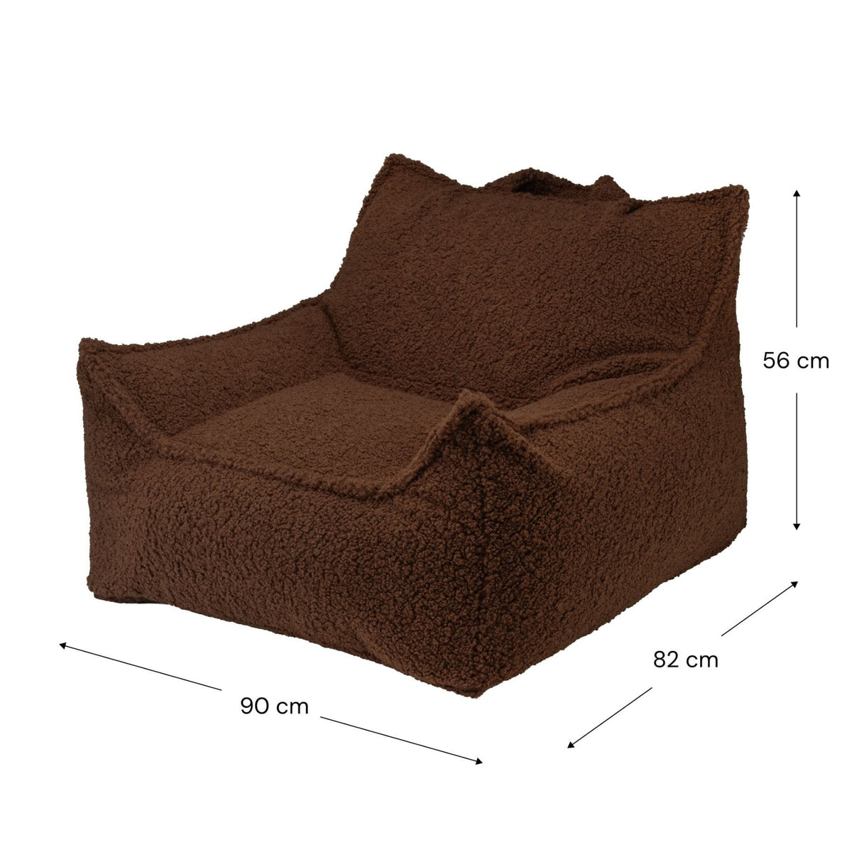 Sitzsäcke & Polstermöbel wigiwama Club Chair - Sessel für Teenager | Cord & Teddy, handgefertigt in der EU