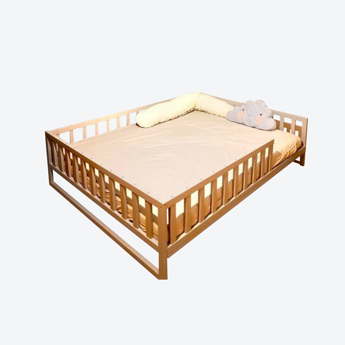 Betten und Klettergerüste Kinderbett Montessori Bodenbett Floorbed
