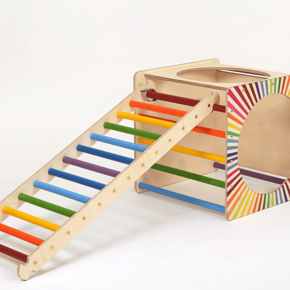 Kletterwürfel Kletterwürfel Pikler Skylight Bunt