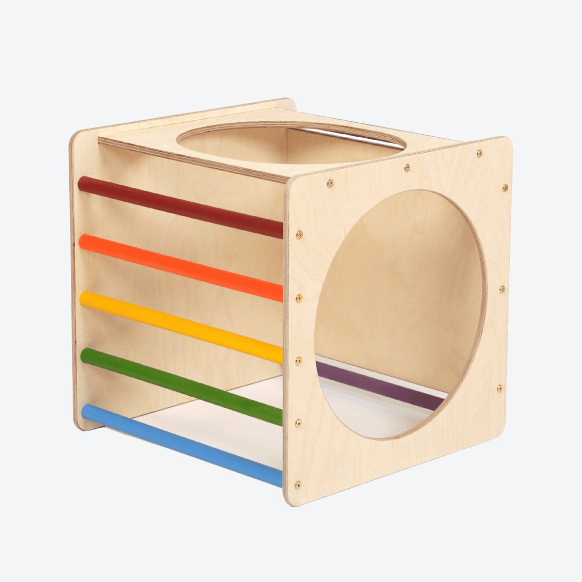 Kletterwürfel Kletterwürfel Pikler Skylight Regenbogen