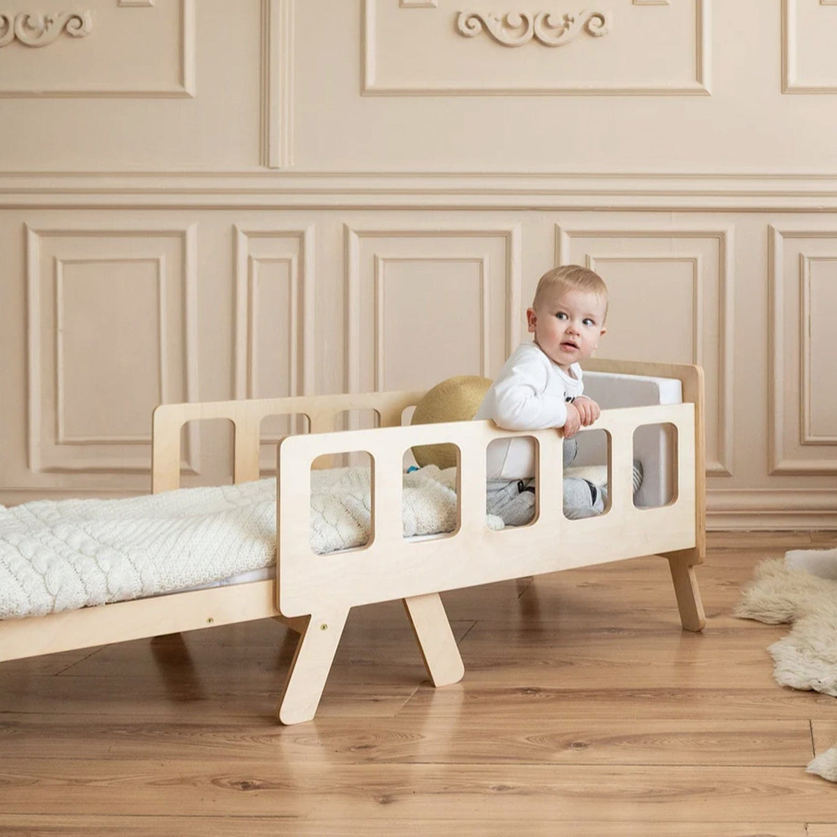 Mitwachsendes Bett Mitwachsendes Babybett Kinderbett Montessori