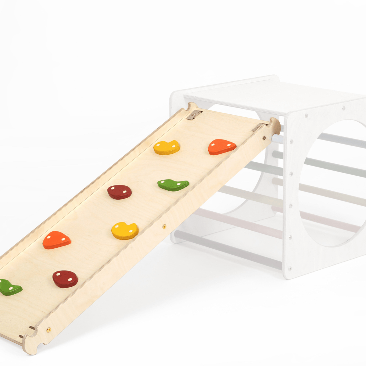 Kletterwürfel Kletterwürfel Set groß Holz Bunt