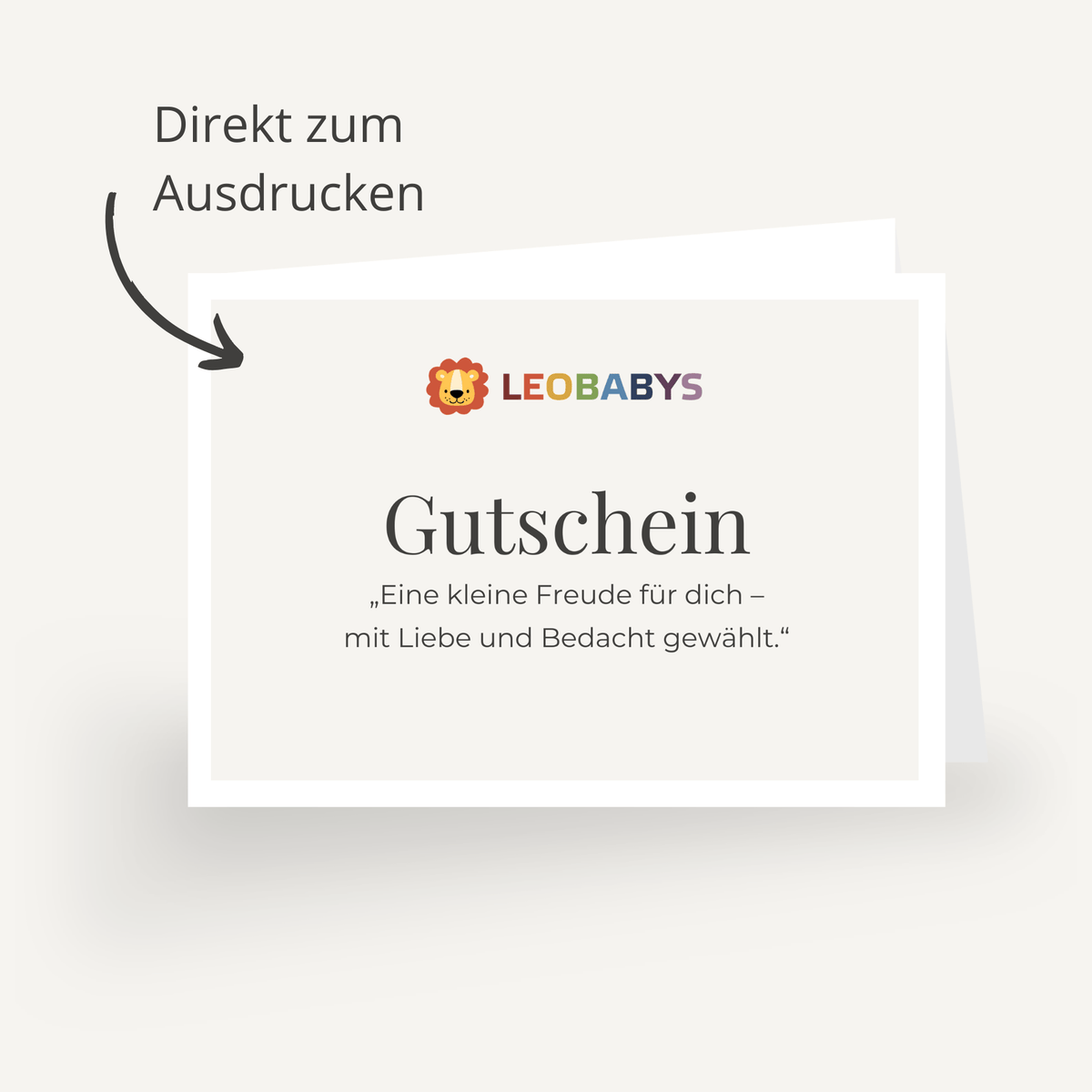 Geschenkgutschein 100€ Geschenkgutschein