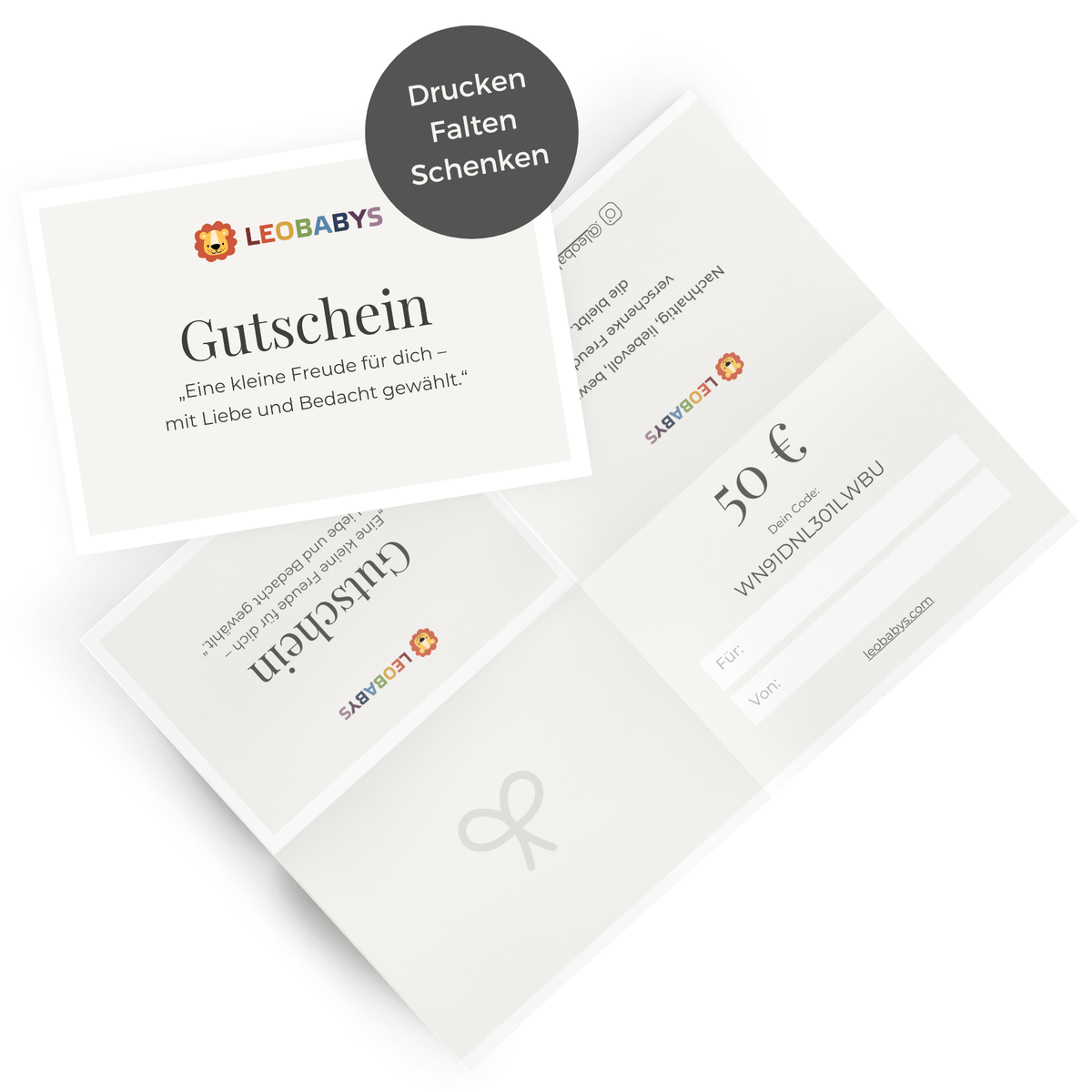 Geschenkgutschein 50€ Geschenkgutschein
