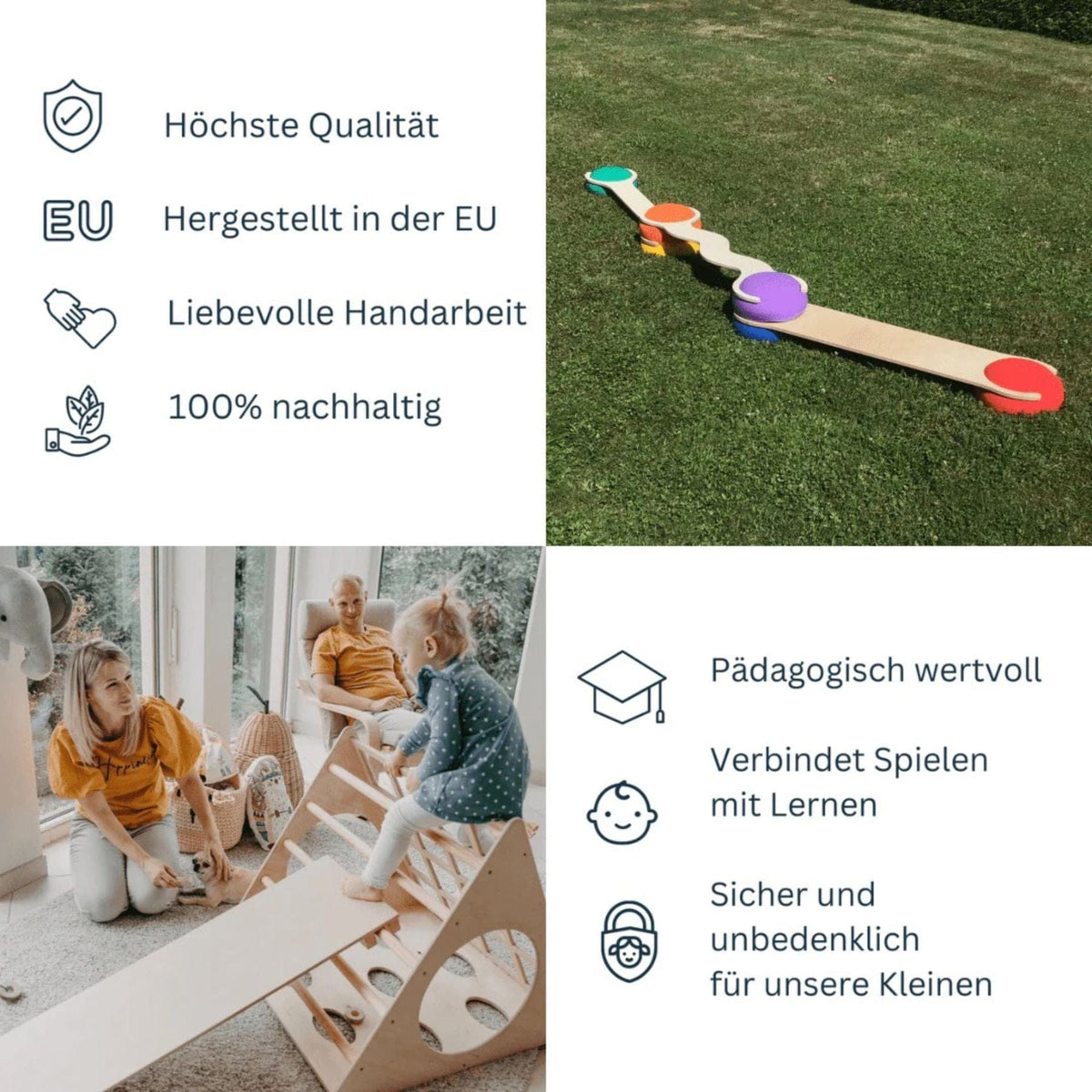 Balancierbretter Balance Board - Mäuseloch Spielbrett Balanciersteg