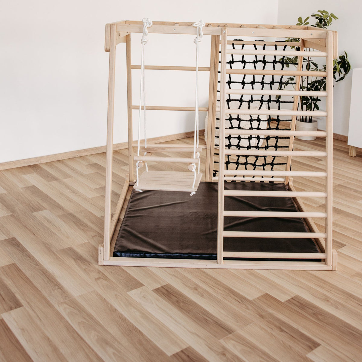 CLIFF Babyschaukel aus Holz für drinnen, ab 1 Jahr
