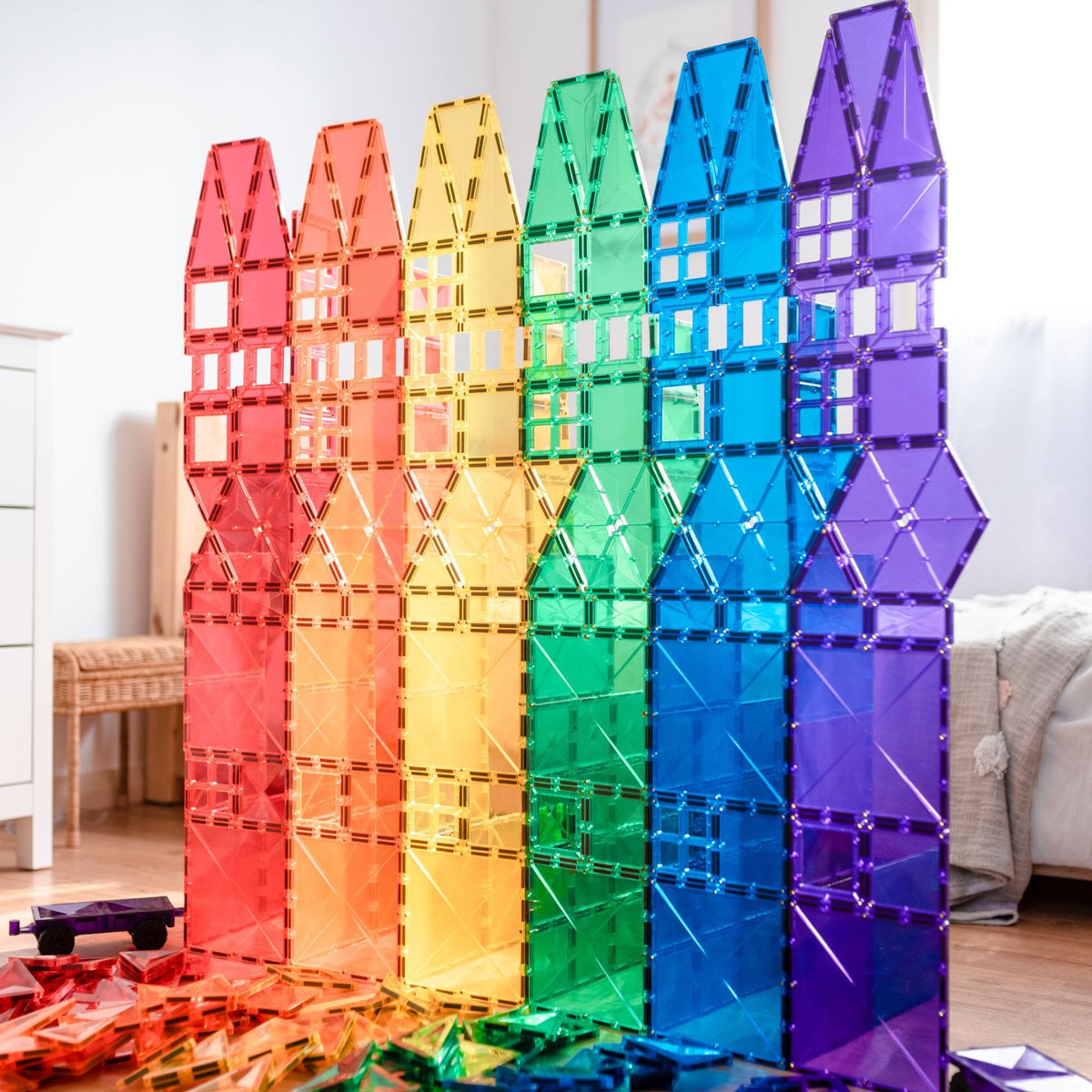Magnetbausteine Connetix Rainbow Mega Pack — 212 Magnetbausteine