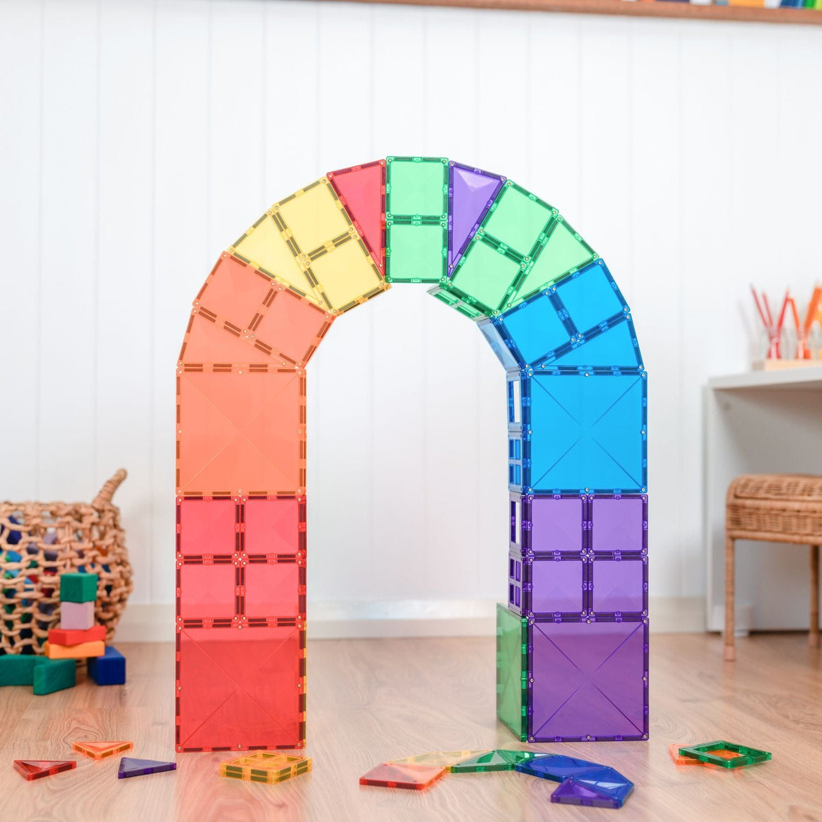 Magnetbausteine Connetix Rainbow Starter Pack — 60 Magnetbausteine