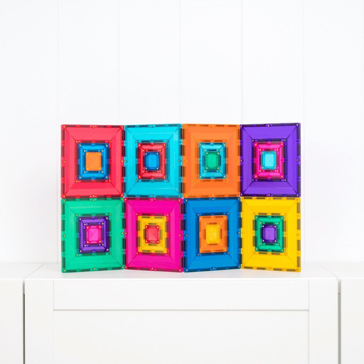 Magnetbausteine Connetix Bright Portal Pack — 48 Magnetbausteine