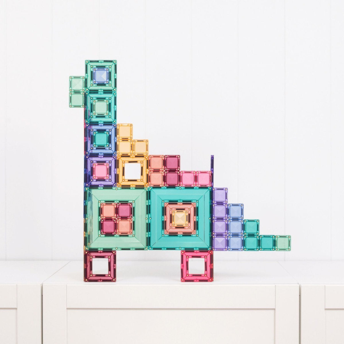 Magnetbausteine Connetix Pastel Portal Pack — 48 Magnetbausteine