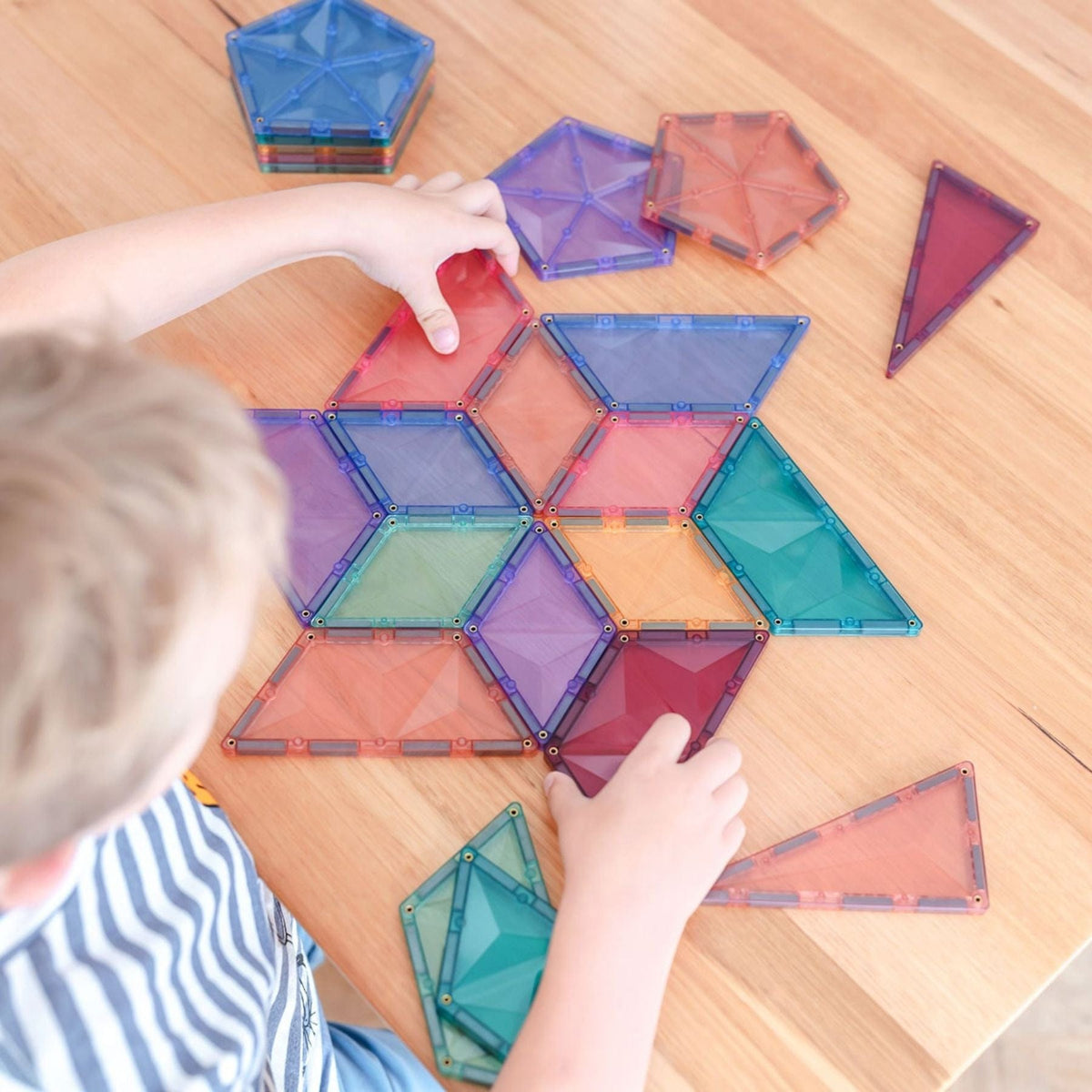 Magnetbausteine Connetix Pastel Shape Expansion Pack — 48 Teile