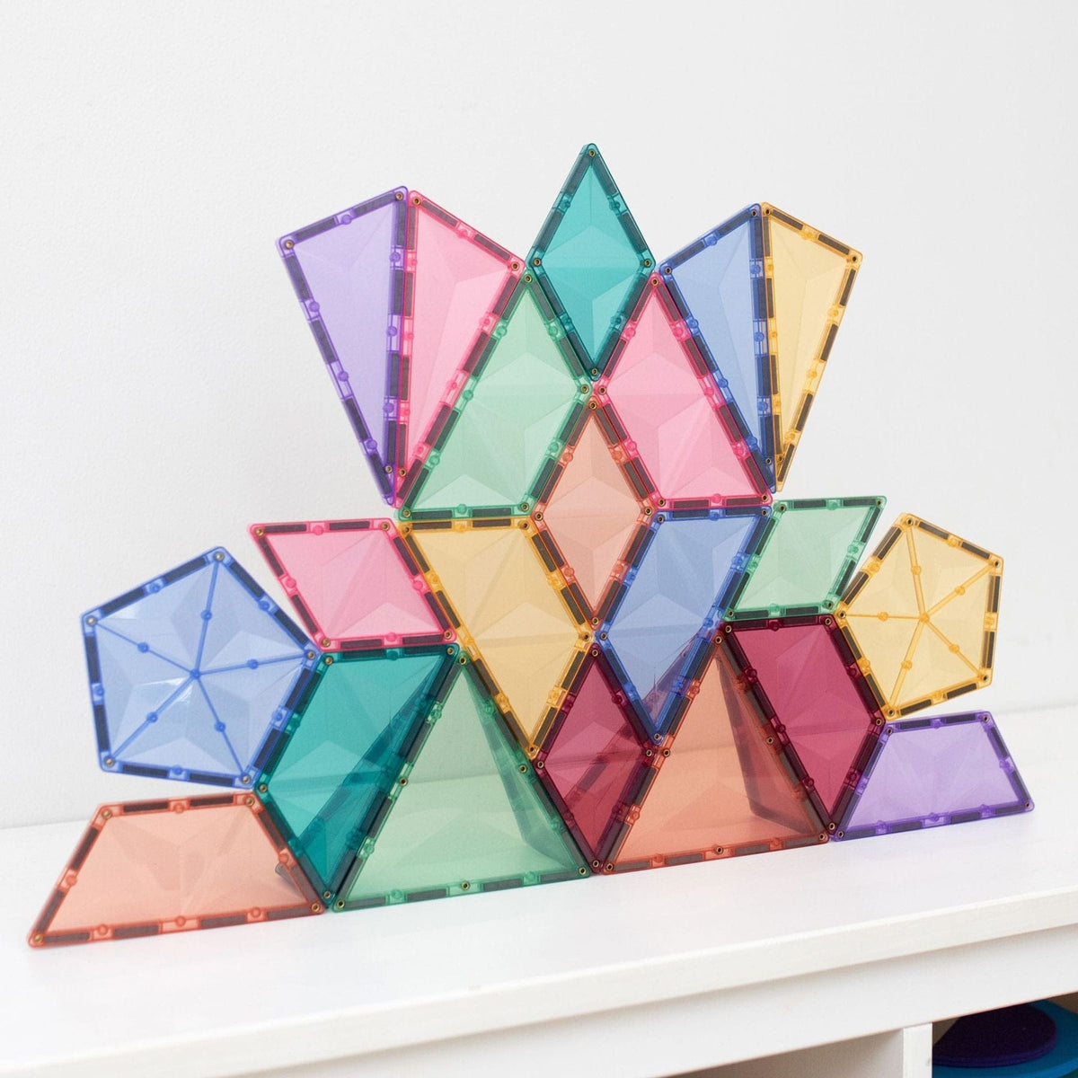 Magnetbausteine Connetix Pastel Shape Expansion Pack — 48 Teile
