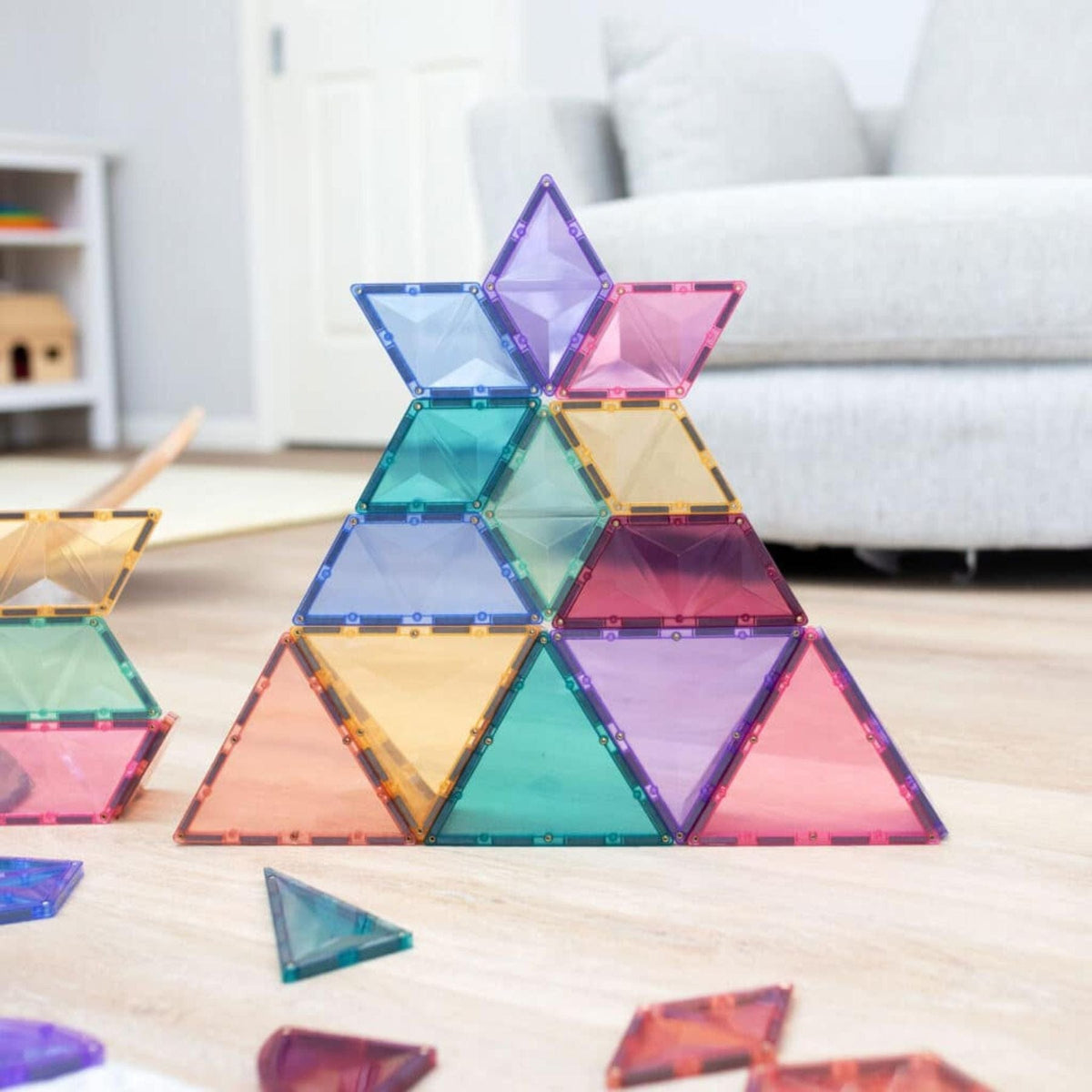 Magnetbausteine Connetix Pastel Shape Expansion Pack — 48 Teile