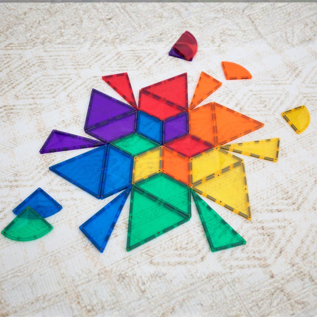 Magnetbausteine Connetix Rainbow Shape Expansion Pack — 36 Teile