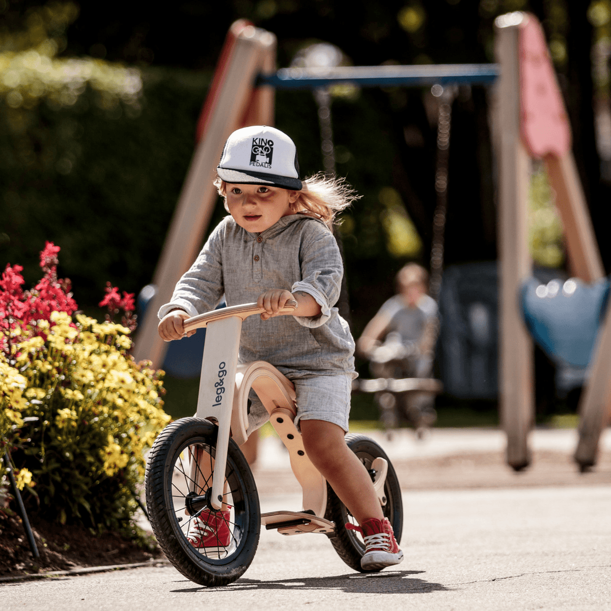 Laufräder Downhill Erweiterung mit Bremse für Balance Bike 3in1