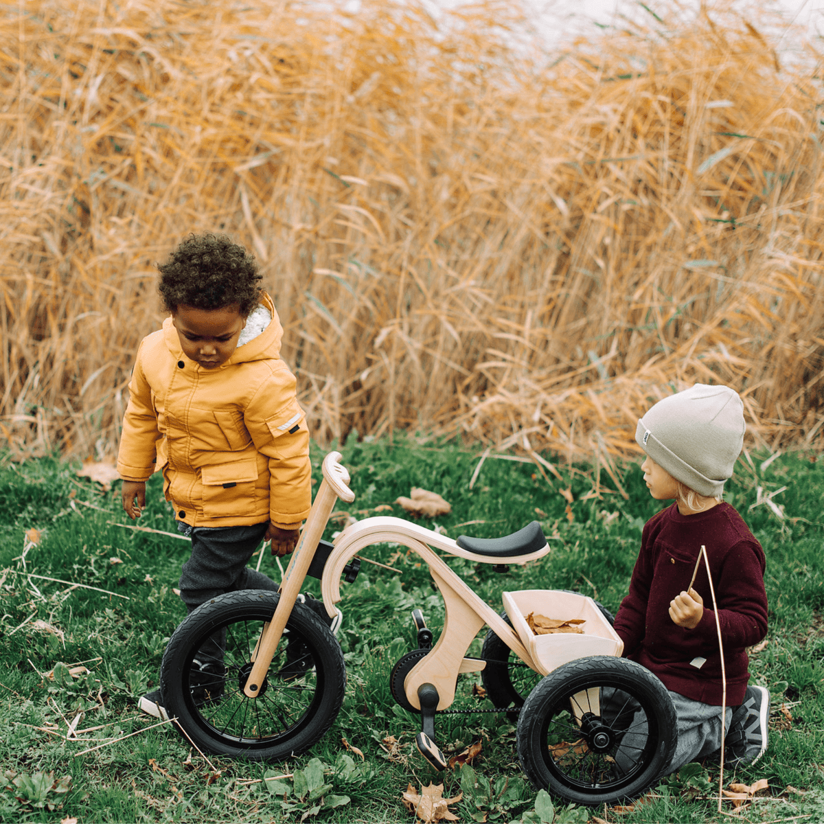 Laufräder Dreirad Erweiterung für Laufrad Balance Bike 3in1