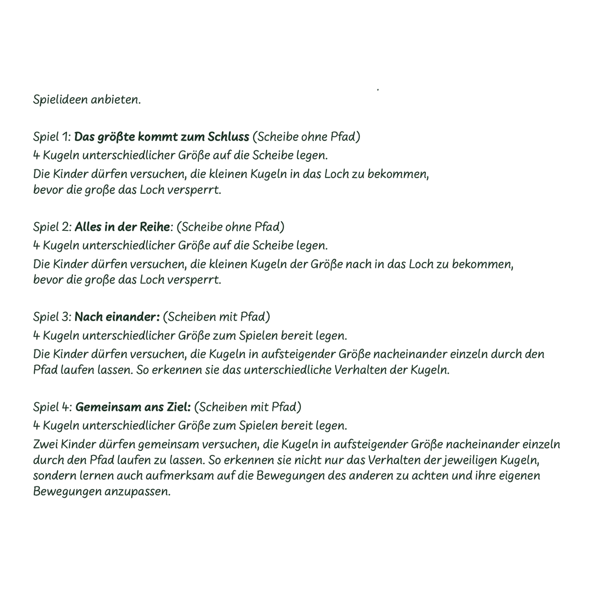 Lern- & Motorikspielzeug Feinmotorikscheiben 6er-Set mit Holzkugeln