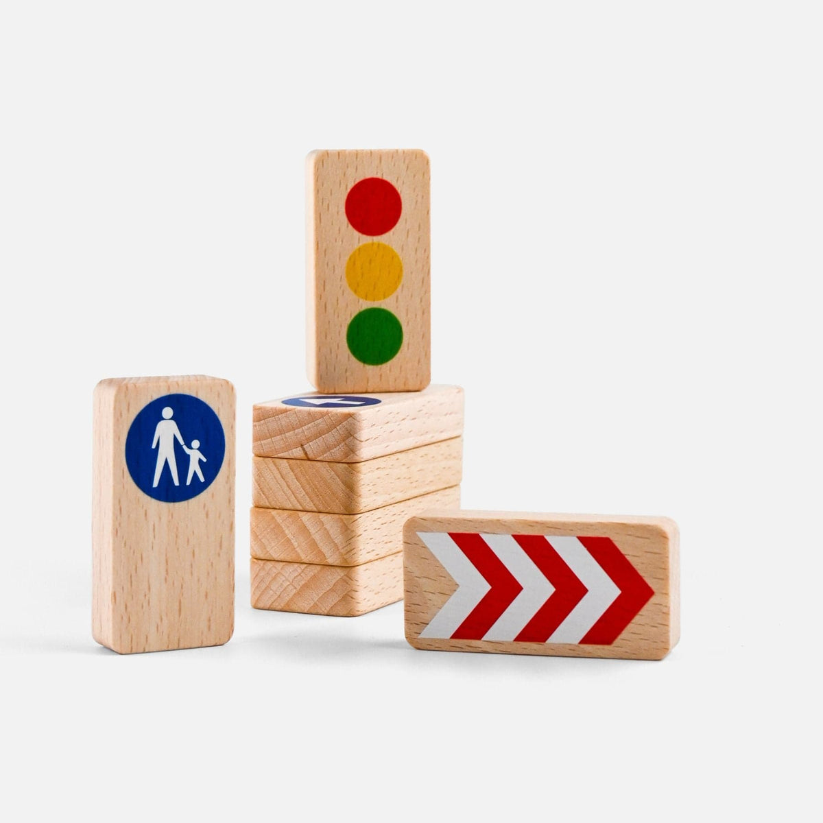 Holz- Verkehrsschilder für Spielstrassen Traffic Signs | waytoplay