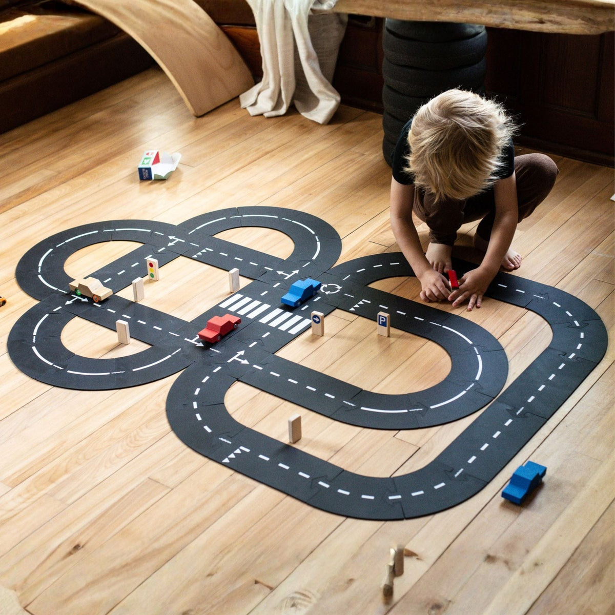 Holz- Verkehrsschilder für Spielstrassen Traffic Signs | waytoplay
