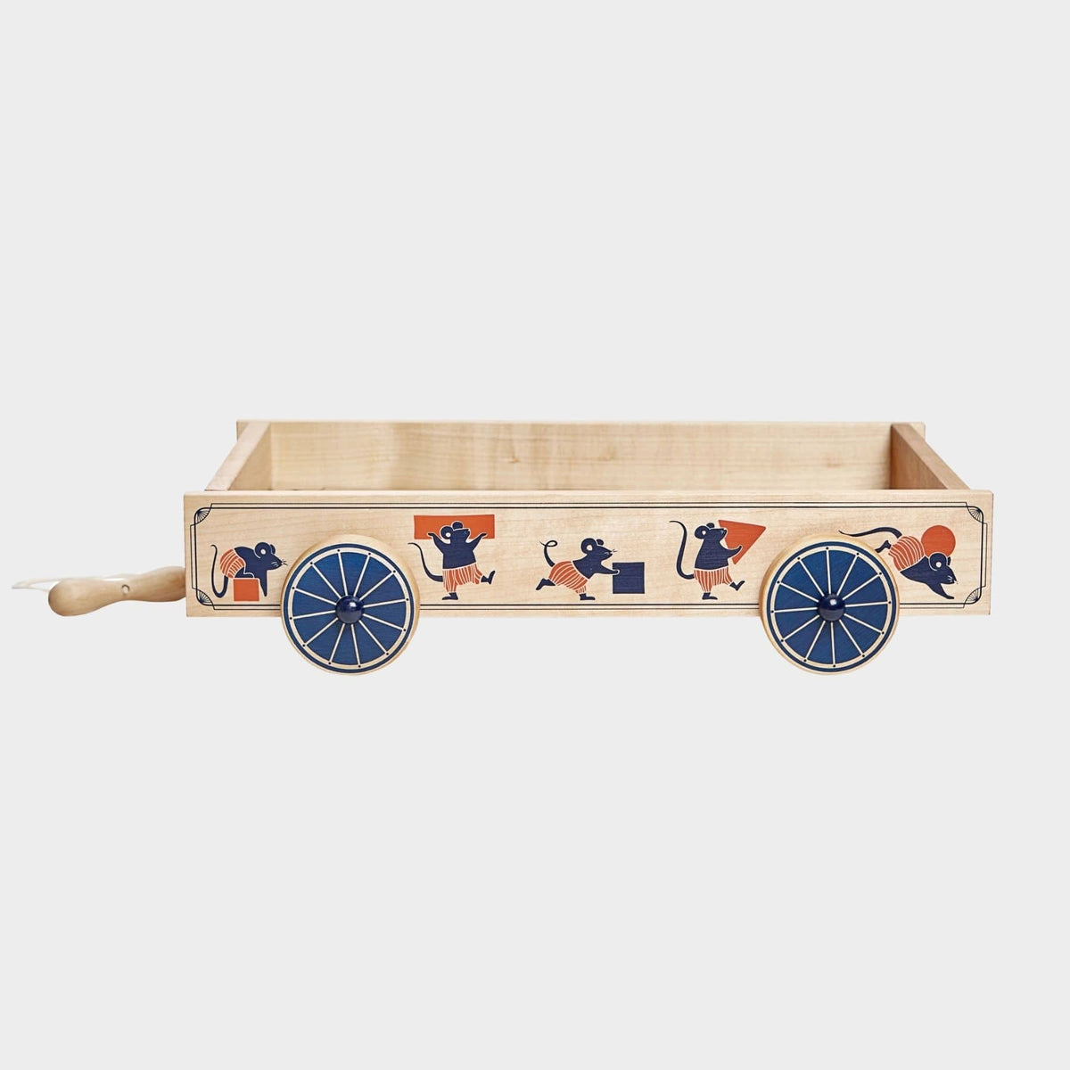 Holzspielzeug & Bausteine Holztrolley - Lauflernwagen & Spielzeug-Trolley aus Holz | Wooden Story