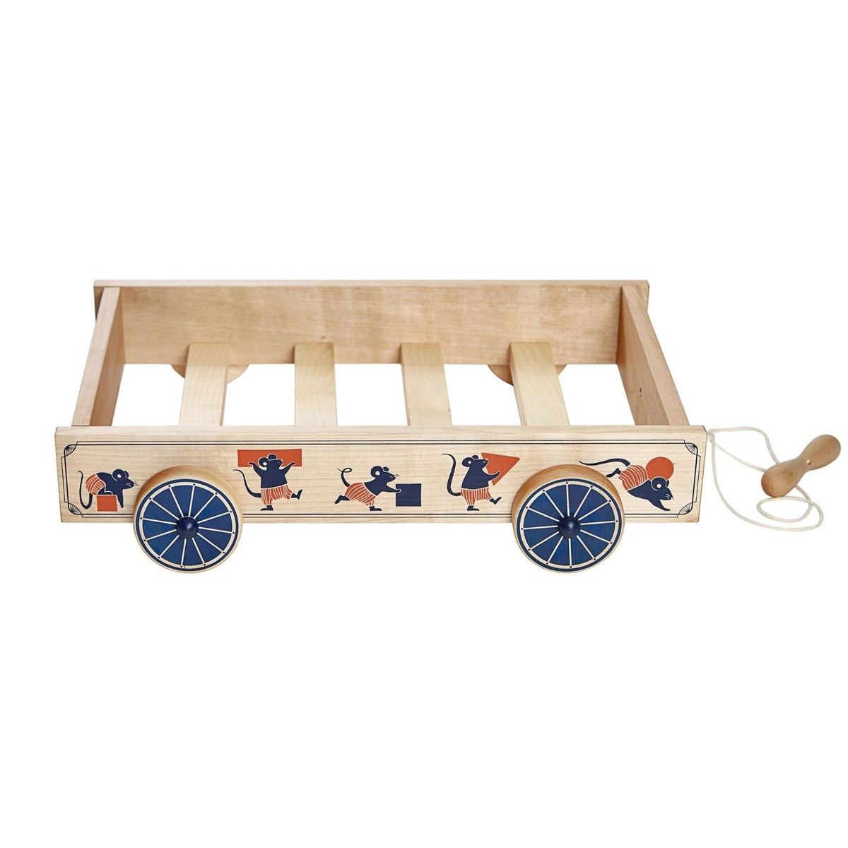 Holzspielzeug & Bausteine Holztrolley - Lauflernwagen & Spielzeug-Trolley aus Holz | Wooden Story
