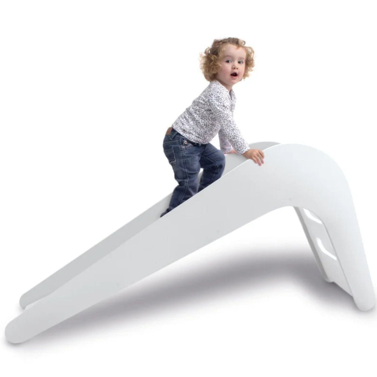 Rutsche Kinderrutsche – Indoor Holzrutsche (145 cm)