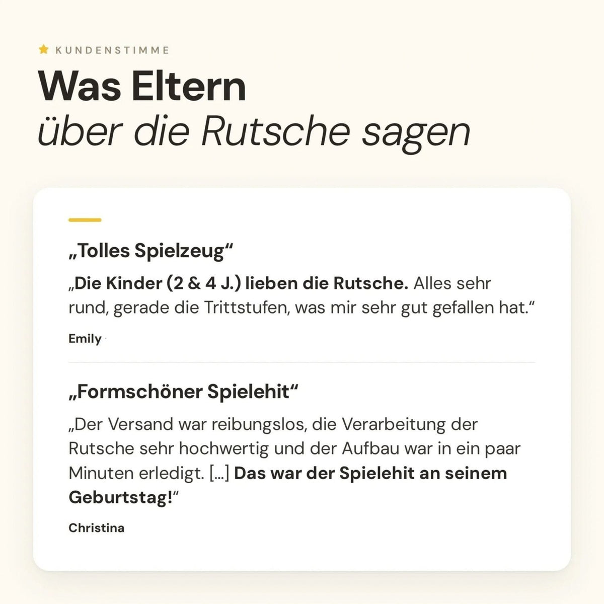 Rutsche Kinderrutsche – Indoor Holzrutsche (145 cm)