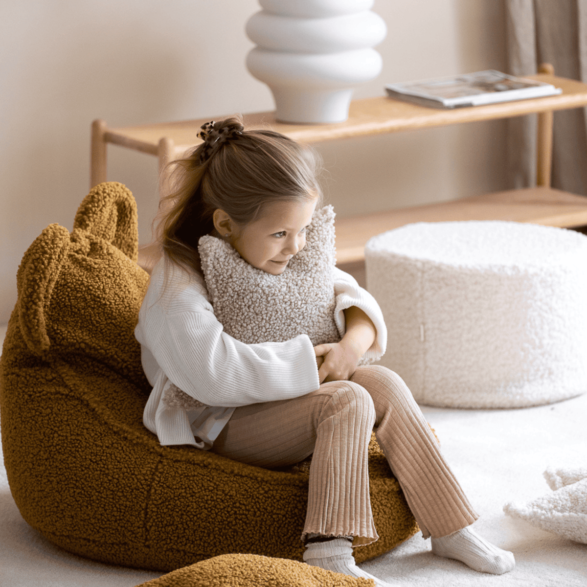 Sitzsäcke Kinder-Sitzsack Bär aus Teddy I wigiwama