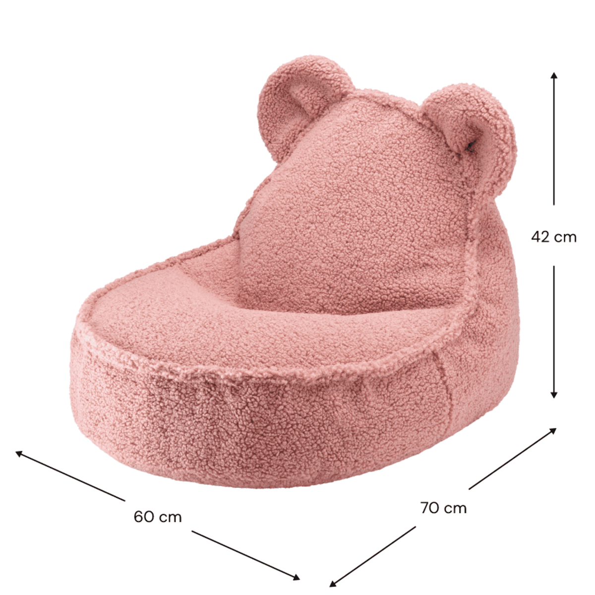 Sitzsäcke Kinder-Sitzsack Bär aus Teddy I wigiwama