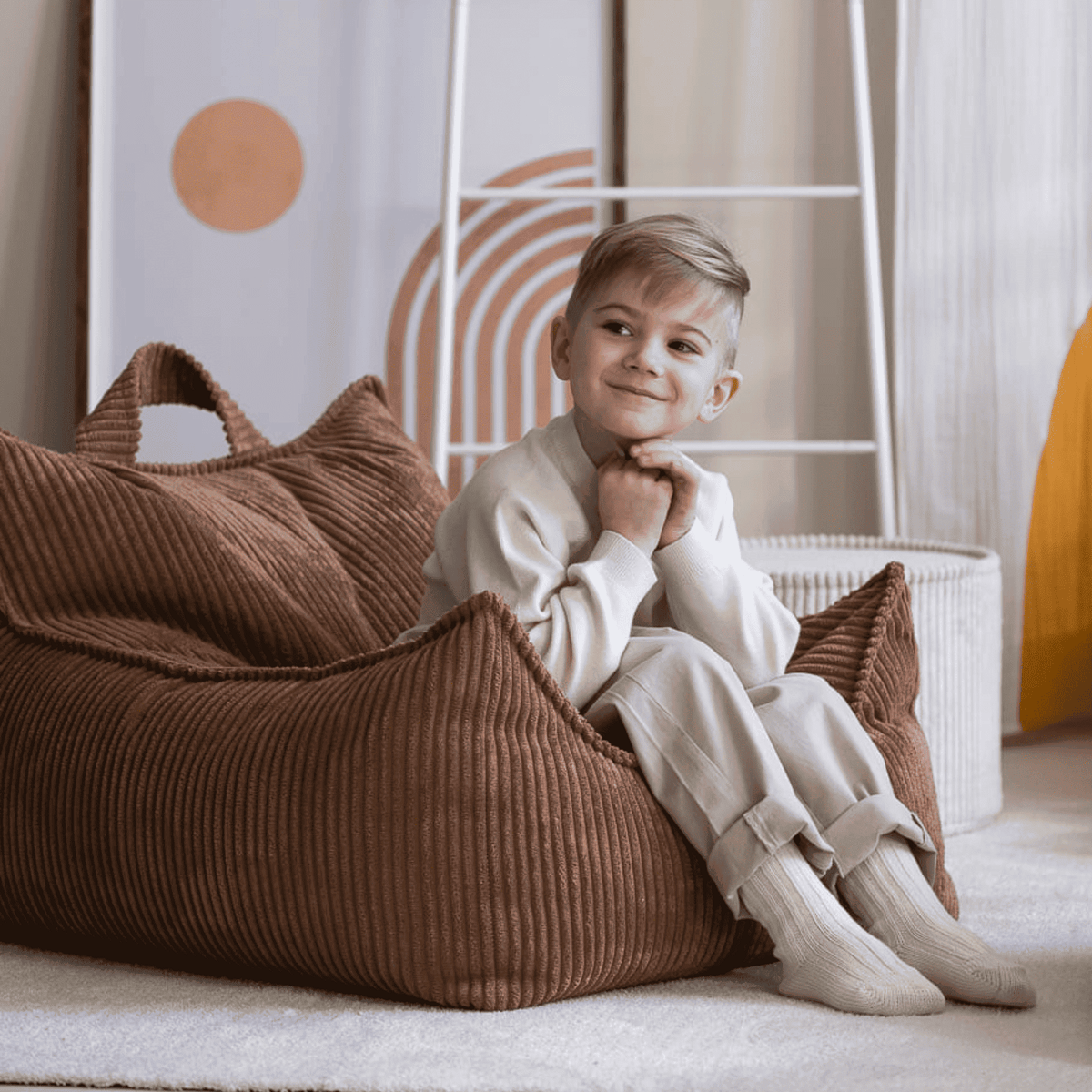 Sitzsäcke Kinder-Sitzsack Sessel aus Cord I wigiwama