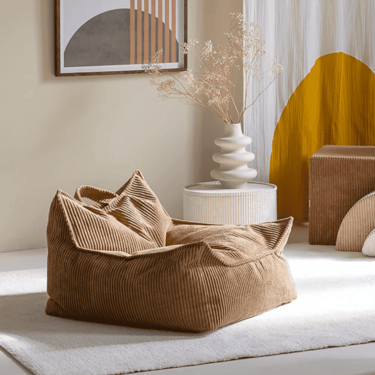 Sitzsäcke Kinder-Sitzsack Sessel aus Cord I wigiwama