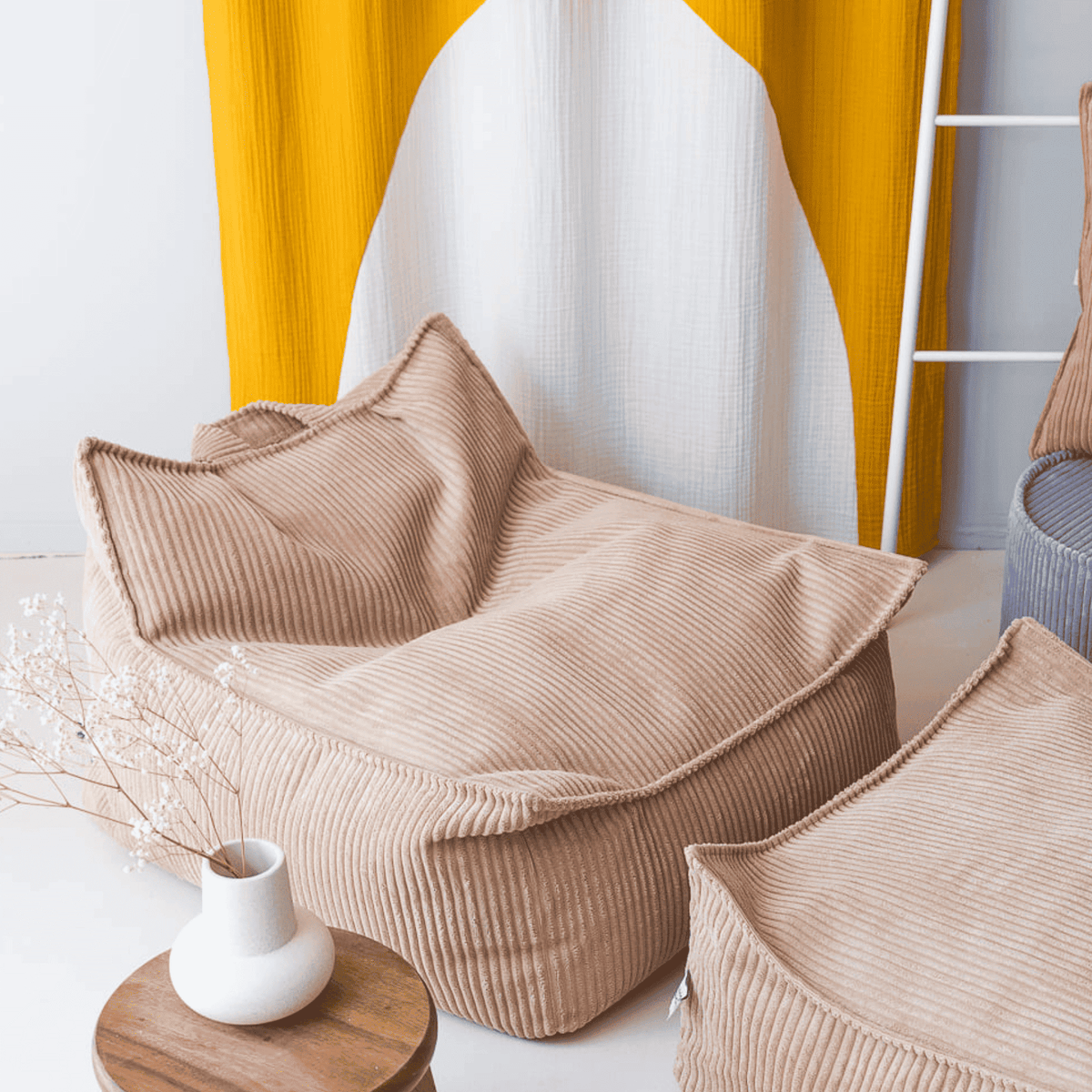 Sitzsäcke Kinder-Sitzsack Sessel aus Cord I wigiwama