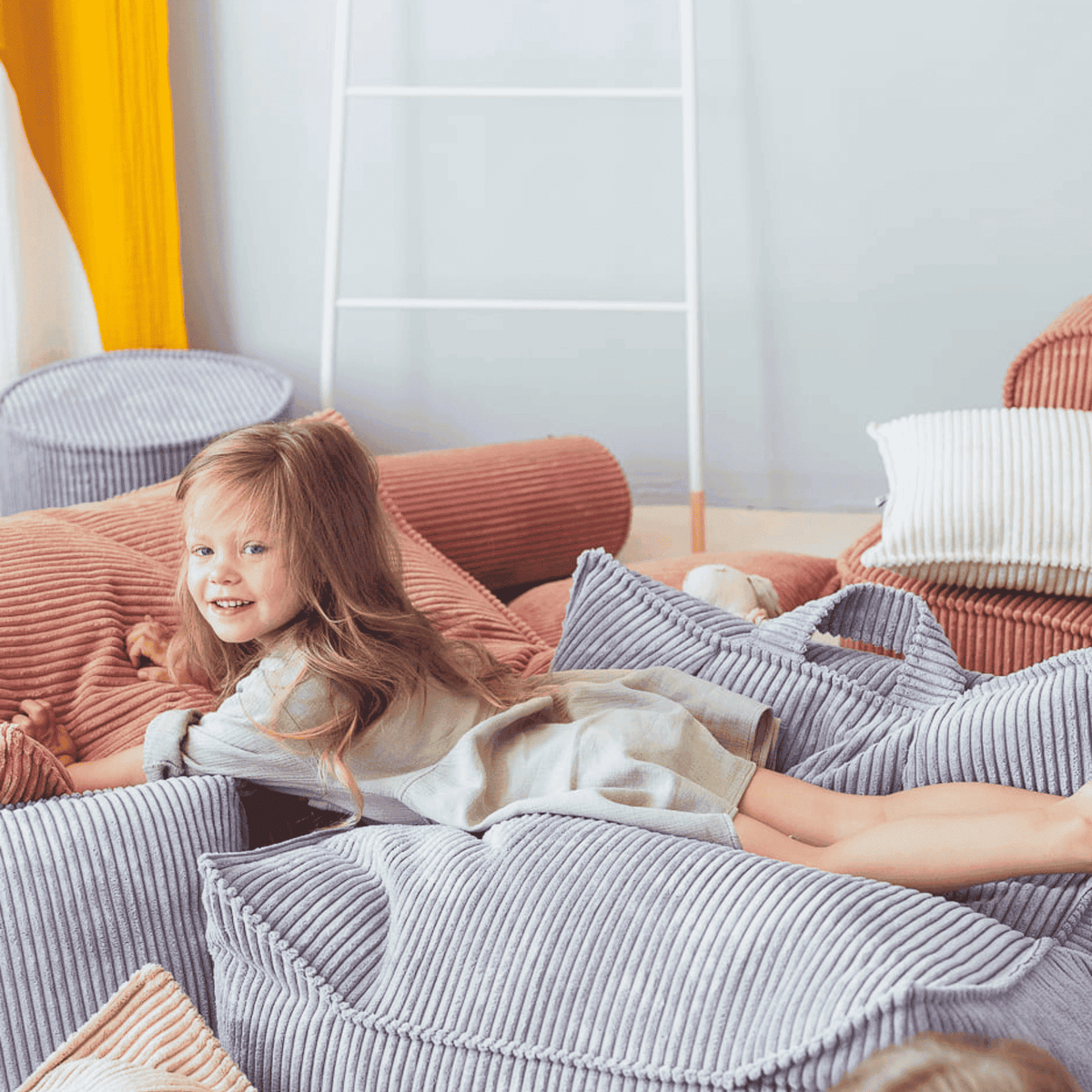Sitzsäcke Kinder-Sitzsack Sessel aus Cord I wigiwama