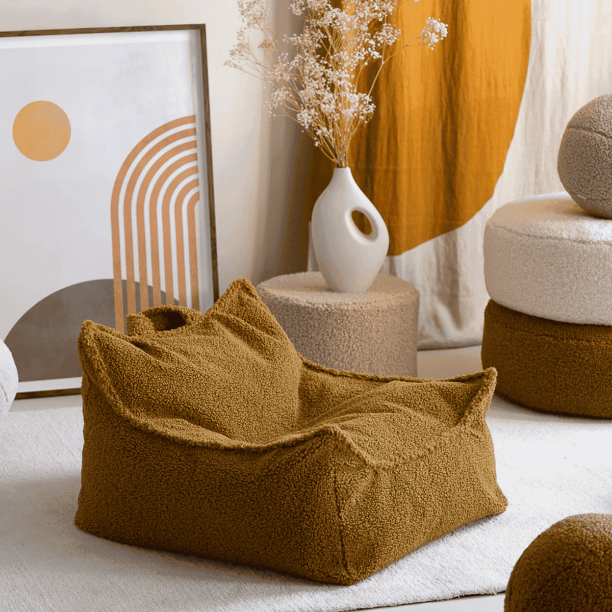 Sitzsäcke Kinder-Sitzsack Sessel aus Teddy I wigiwama