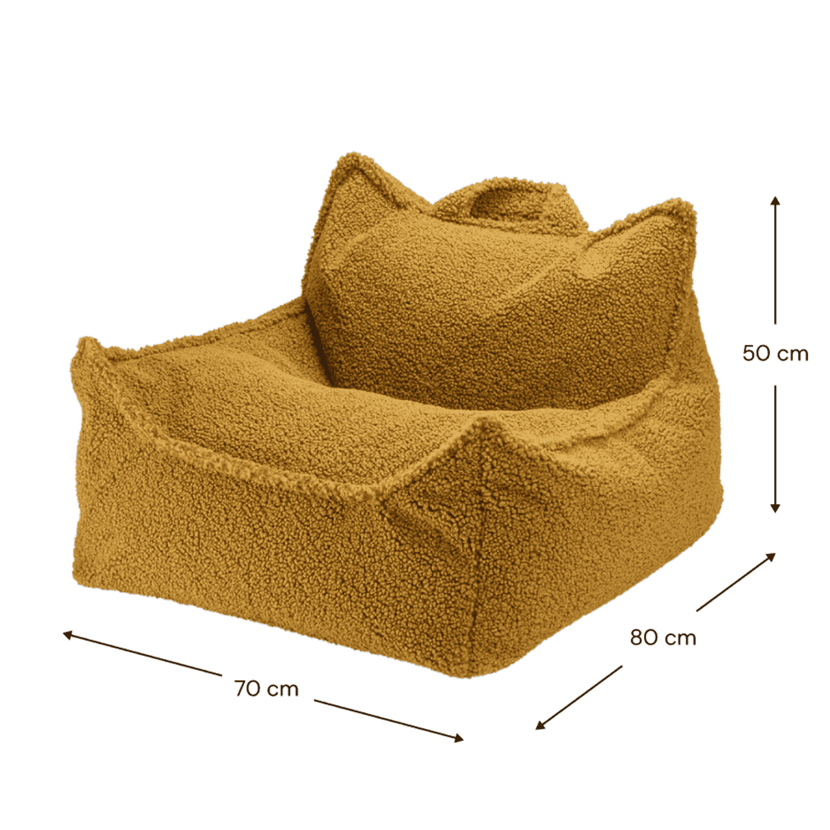 Sitzsäcke Kinder-Sitzsack Sessel aus Teddy I wigiwama