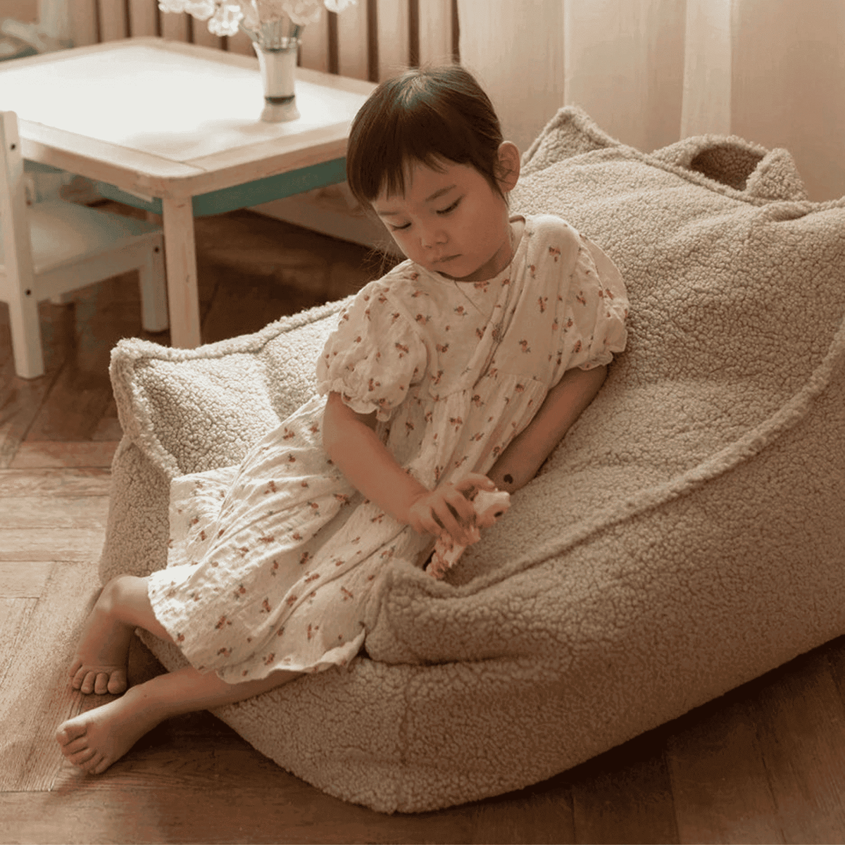 Sitzsäcke Kinder-Sitzsack Sessel aus Teddy I wigiwama