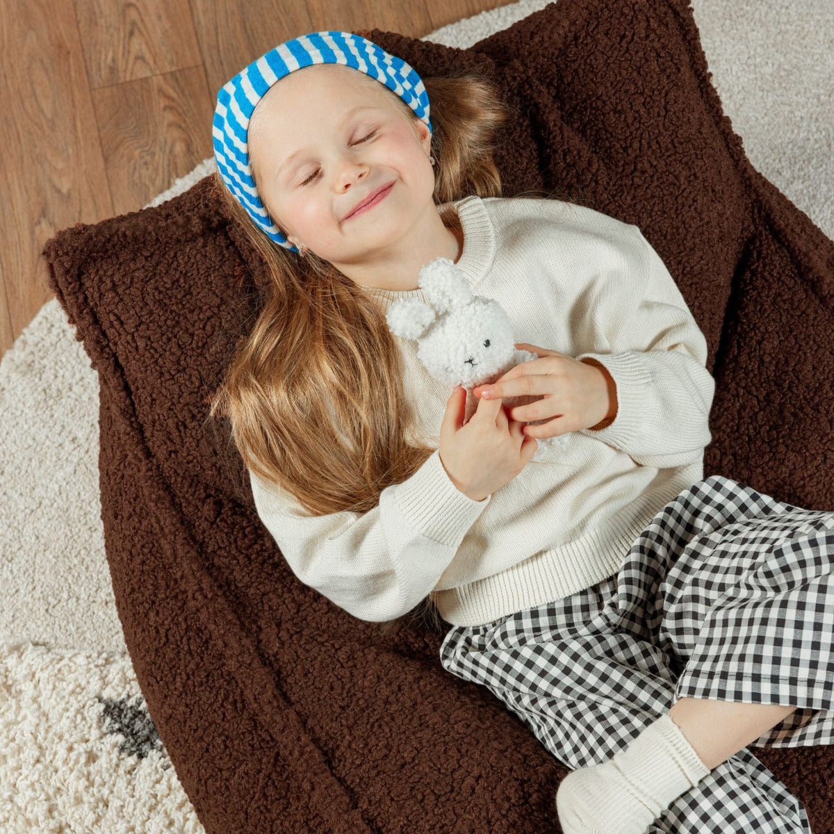 Sitzsäcke Kinder-Sitzsack Sessel aus Teddy I wigiwama