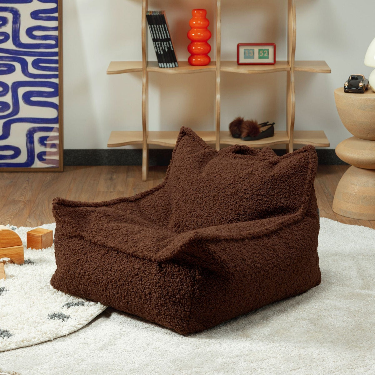 Sitzsäcke Kinder-Sitzsack Sessel aus Teddy I wigiwama