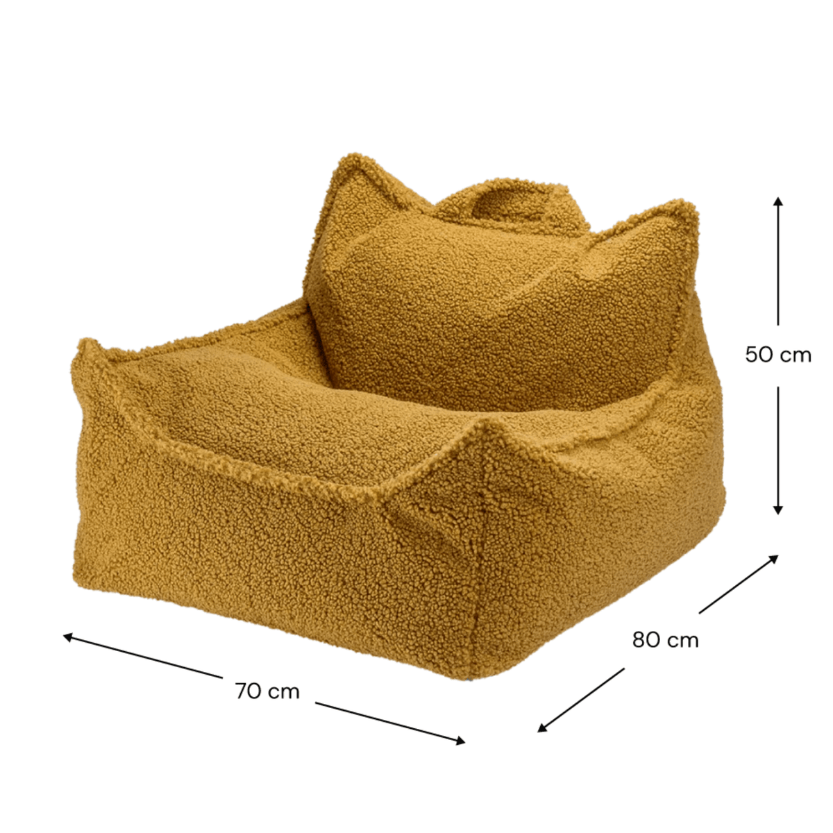 Polstermöbel Kinder Ottoman Sitzgelegenheit & Beanbag Bundle – Wigiwama